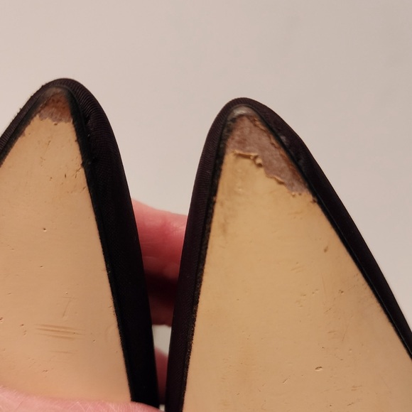 Good American High Kickstand Neoprene Bootie In Brown Gold Accents Size 7.5 & 9 - Picture 12 of 13